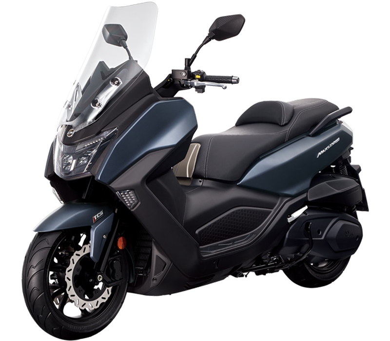 Maxsym 400 l Mat Blue Grey